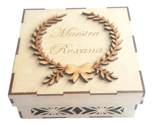 Cajas Personalizadas  Grabadas  Madera , Recuerdo, Alajero