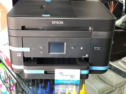 Epson Workforce Wf-2860 Impresora Multifunción 4 En 1 Voltaje 110v Color Negro