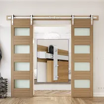 Comprar Smartstandard Kit Accesorio Puerta Corrediza Doble Niquel 8