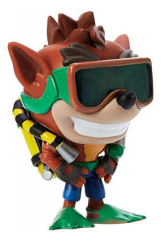 Figura De Colección Funko Pop Games Crash Bandicoot Scuba