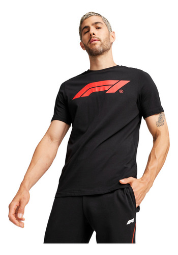 Playera Puma Ess F1 Oficial Hombre 75% Algodón 25% Poliéster