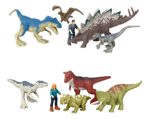 Jurassic World Dominion Carnotaurus Clash Multipack Con 5 Mi