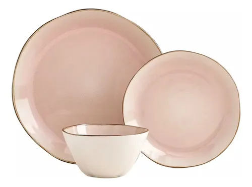 Vajilla rosa palo sale