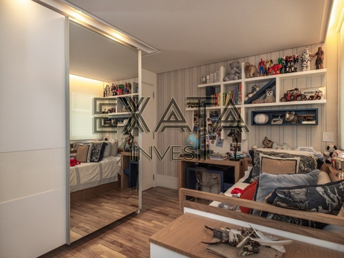 Imagem 21 de 28 de Apartamento Reformado, Moderno E Sofisticado No Jardim Paulista. Amplo Living Para Dois Ambientes, Home Theater, Sala De Almoço, Sala De Jantar, Cercados Por Um Terraço Envidraçad - Ap00686 - 693723