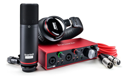 Pack De Audio Focusrite Scarlett 2i2 Studio - 3rd Gen