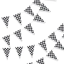 Comprar Bandera De Carreras A Cuadros En Blanco Y Negro De 60 M Pe F