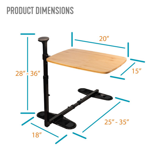 Stander Omni Mesa Giratoria Reclinable Ajustable Con Asa De