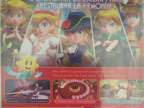 Princess Peach Showtime (Usado)
