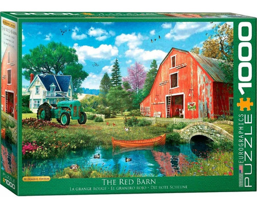Puzzle 1000 Piezas The Red Barn By Davison Eurographics