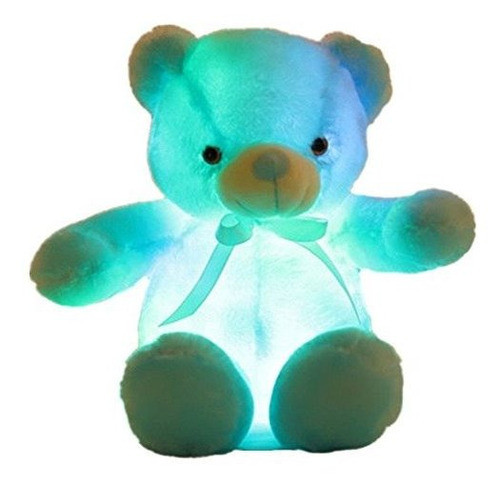 Elfishgo Creative Light Up Led Inductive Teddy Bear 5zqd3