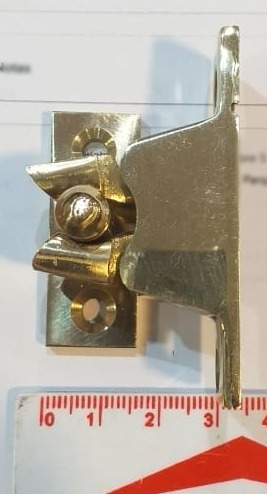Imagen 5 de 10 de Reten De Puerta A Piso Bronce Platil- Reten Para Puerta