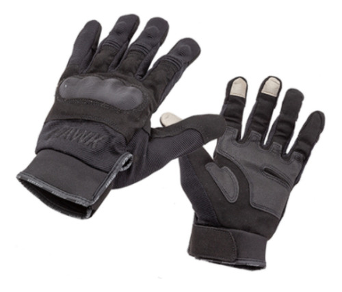 Guantes Para Moto Hawk Night Rider Negro