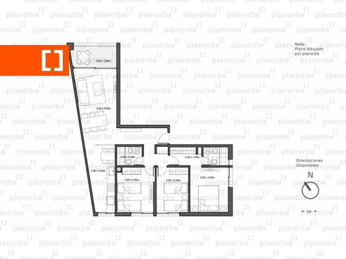 Venta De Apartamento Obra Construcción 3 Dormitorios En Parque Batlle, Gala Parque Unidad 1009