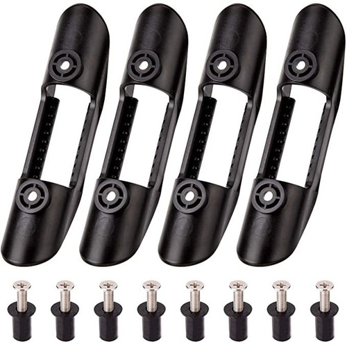 Savita Kayak Paddle Clip Accesorios De Plástico Clip Negro 4