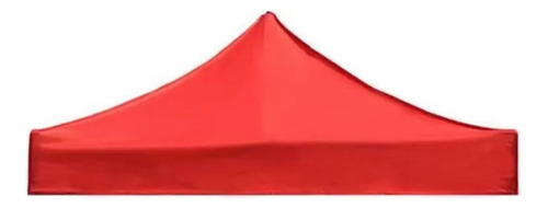 Lona De Recambio Para Toldo 3x3 100% Impermeable Color Rojo