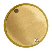 Comprar Rejilla Desague Centro Piso Tapa Ciega 2pLG De Bronce Gs
