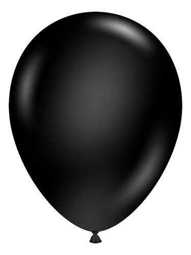 Tuftex Balloons Globos Premiun De Látex Black  R5