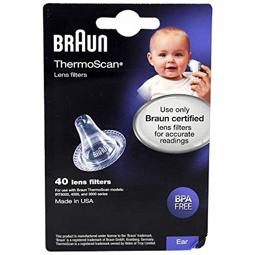 Braun Thermoscan Lf40 - Filtros De Lente 40 Cada Uno (paquet