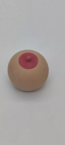 Pelota De Goma Teti Antiestress Pequeña Con Mango