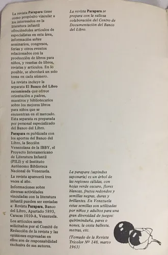 Revista Parapara Para Niños (Usado)