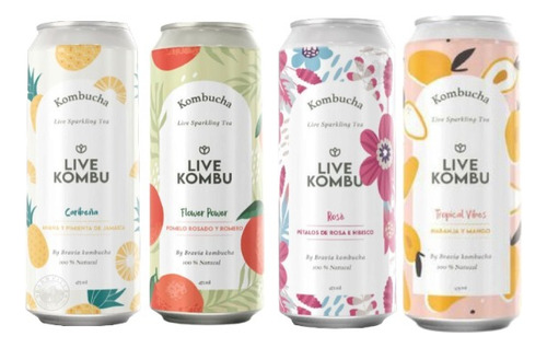 Kombucha Live Kombu 473ml