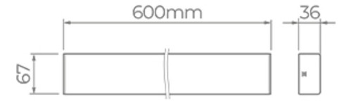 Luminária Linear Plane 16w 4000k 1900lm Stl23931/40 - Stella