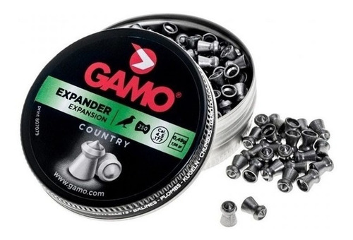 Diabolos Copitas Gamo Expander Metal Cal. 4.5 Mm 250 Pza