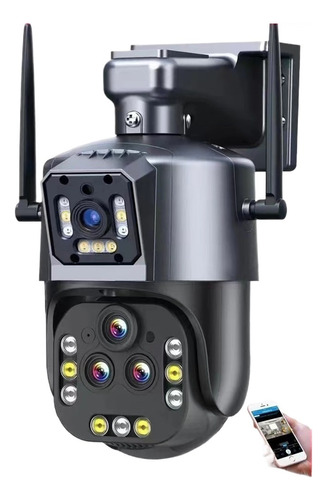 Cámara Ip 8k 16mp Hd Wifi Zoom 20x Cámara Ptz De Cuatro