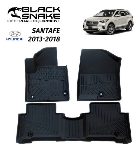 Pisos Calce Perfecto Hyundai Santa Fe Sport  2013-2018