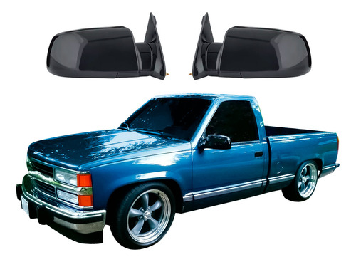 Set 2 Espejos Polyway Chevrolet Silverado 92_98