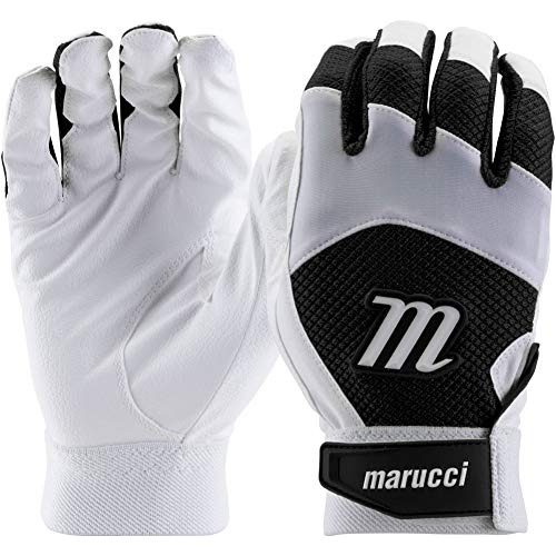 Guantes De Bateo De Béisbol Marucci Código, Negro, Adulto Xx