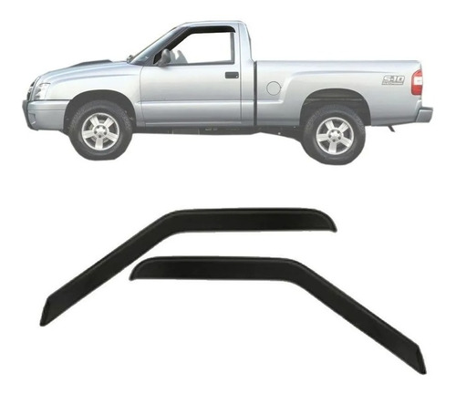 Goteros Deflector Lluvia Chevrolet S-10 Simple Hasta 2012 2p