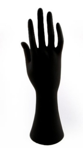 Mano Exhibidora De Dama Color Negro Terciopelo