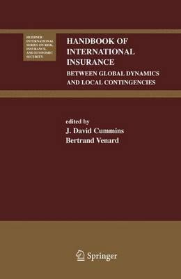 Libro Handbook Of International Insurance - J. David Cumm...