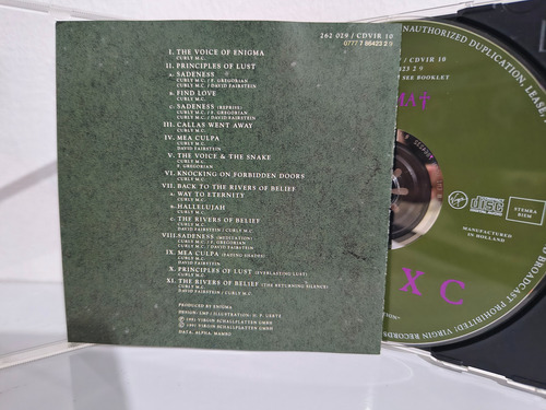 Cd Enigma Mcmxc A.d. The Limited Edition Extra Versions Perf (Usado)