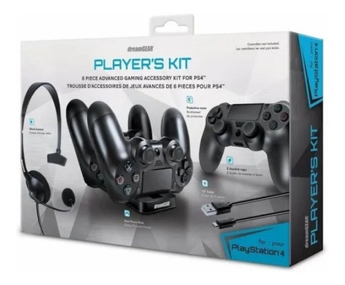 Kit De Accesorios Juego Avanzado 6 Piezas Ps4 Nuevo Sellado