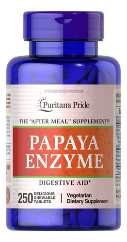 Enzimas Digestivas Papaya Papain Americano