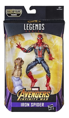 Iron Spiderman Legends Avengers Infinity War Baf Thanos (Reacondicionado)