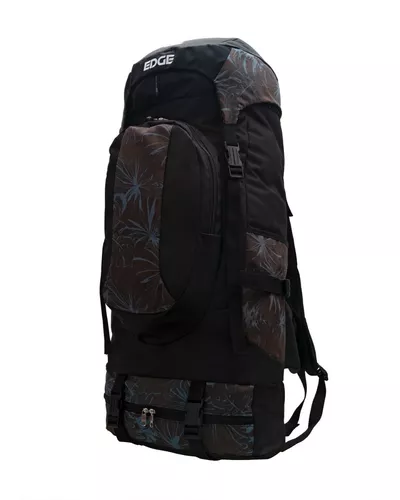 Mochila Mochilero 70 Litros Reforzada Viaje Camping Trekking Color Negro