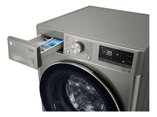 Lava/seca Smart LG Vc2 14kg Inox Look C/ Ia