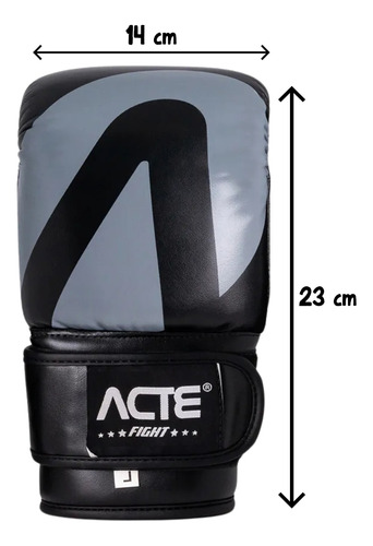Luva Bate Saco Boxe Mma Pro Treino Fight Sports Combate