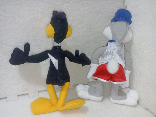Peluche 22cm Bugs Bunny Pato Lucas Space Jam 1996 Mcdonald's Multicolor (Usado)