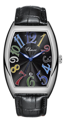 Reloj De Cuarzo Chenxi 8217 Para Hombre, Colorido, Digital,