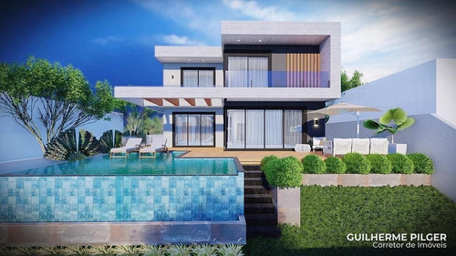 Imagem 2 de 6 de Casa No Condomínio Green Ocean Na Praia Do Estaleirinho Em Balneário Camboriú - 174_1