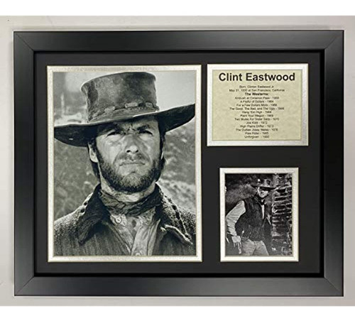 Legends Never Die Clint Eastwood Framed Photo