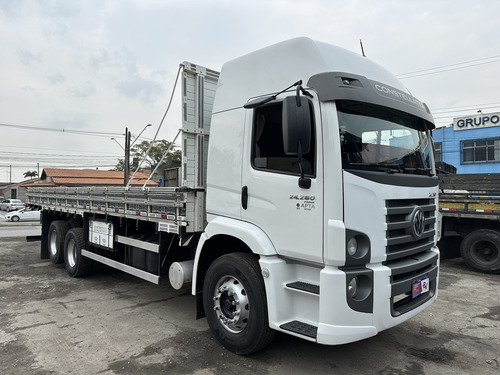 Vw 24280 2022 Carroceria 11 Pneus Novos Ñ 24260 Atego 2426