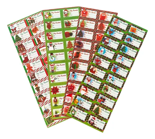 comprar 20 Stickers De Navidad Para Regalo Surtidos