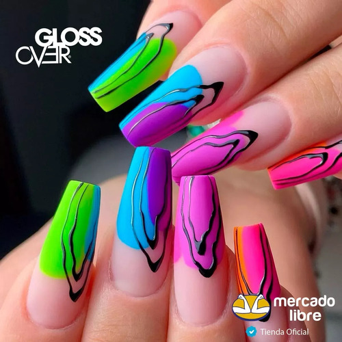Gel Constructor Creator Para Uñas Gloss Over Con Calcio 15g