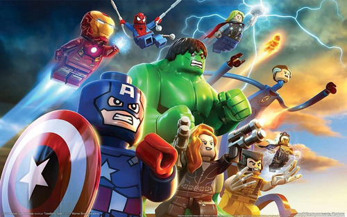 Jogo Lego Marvel Super Heroes Xbox 360 Mídia Física Original (Usado)