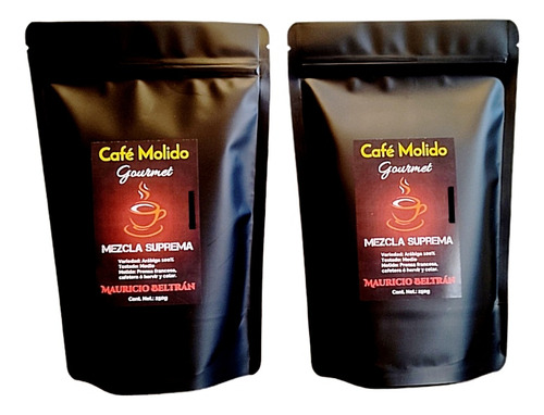 Pack 2 Bolsas Café Gourmet Mezcla Suprema 250g C/u